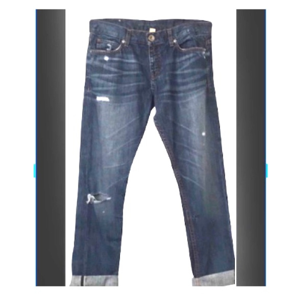 Banana Republic Distressed Boyfriend Jeans